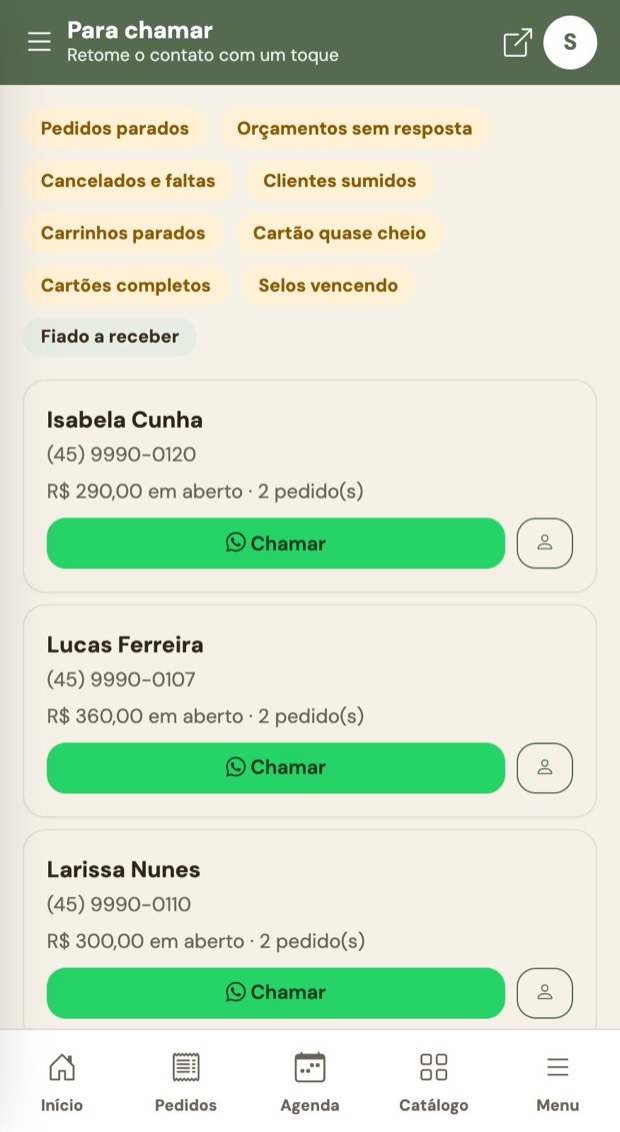 Fiado a receber