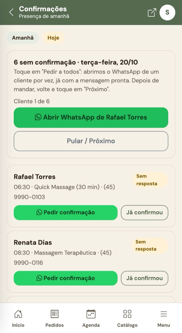 Pedir a todos