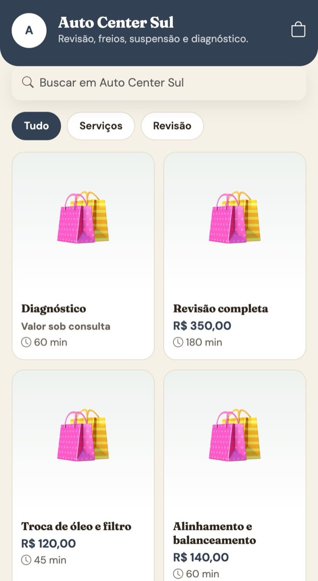 Valor sob consulta