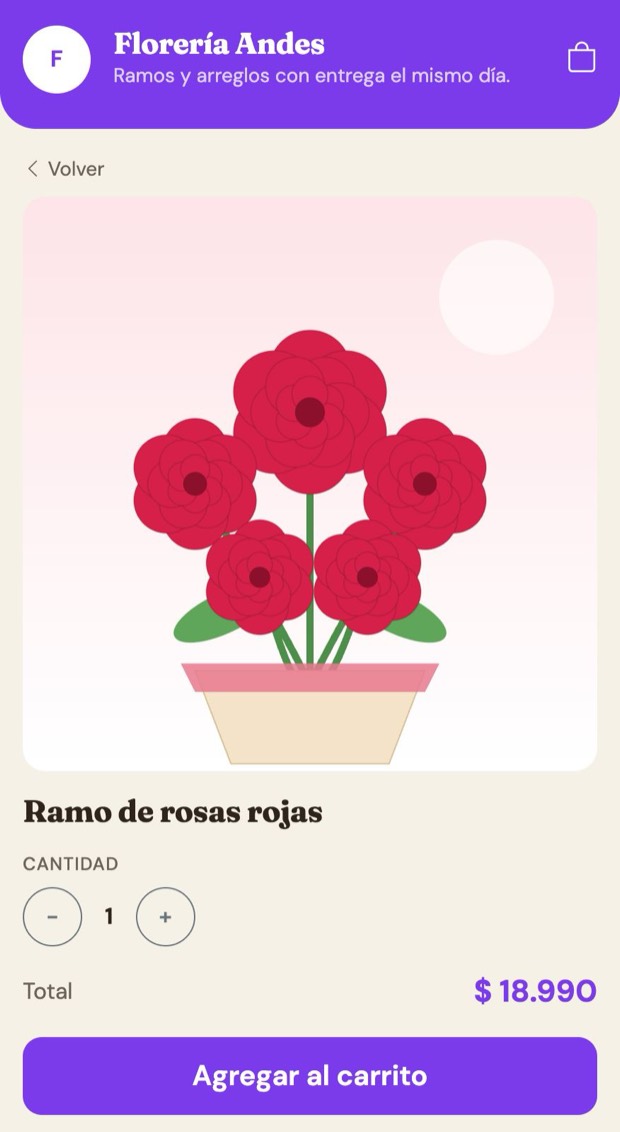Produto em espanhol